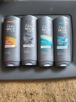 Dove Mens Body Wash (4 Bottles)