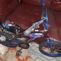 Spiderman Bike (Ages 6-11) $25.00 (Serious Buyers) Obo Cash Only 