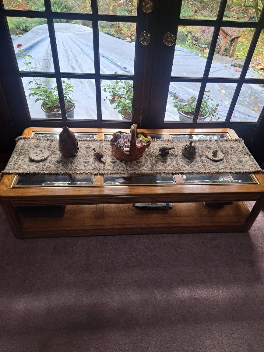 Coffee Table And Entry Way Table