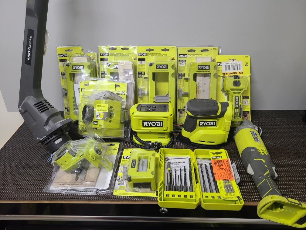 SALVAGE RYOBI TOOL LOT
