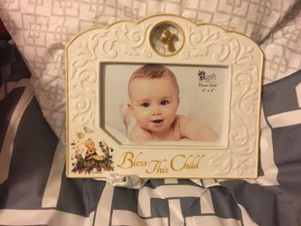 Bless this child photo frame $2