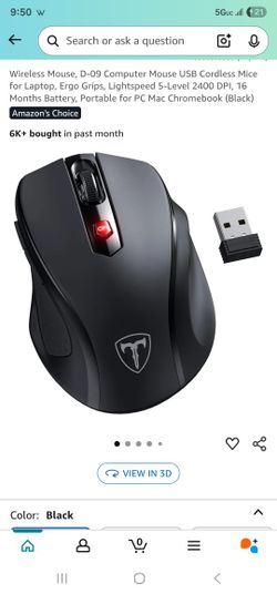 Wireless BT and USB mouse 