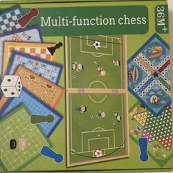 Kids Multi-Function Chess + Football Game