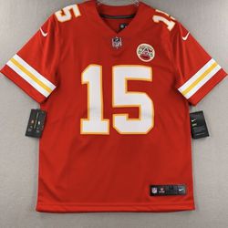 Kansas City Chiefs Jerseys For Patrick Mahomes #15 New With Tags Available all Sizes Men - Women - Kids