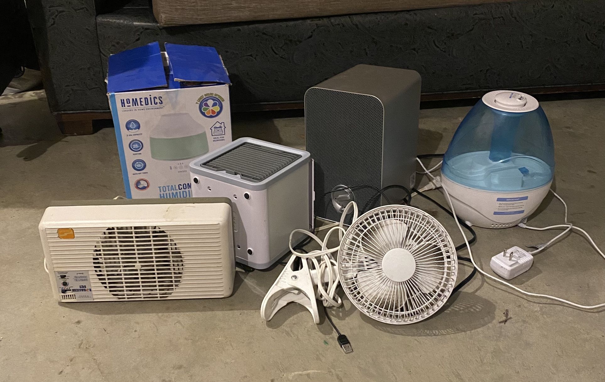 Small Fans And Humidifiers
