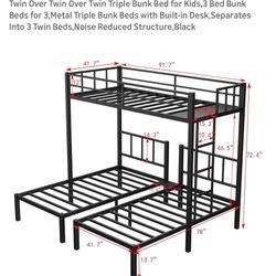 Triple Bunk Bed