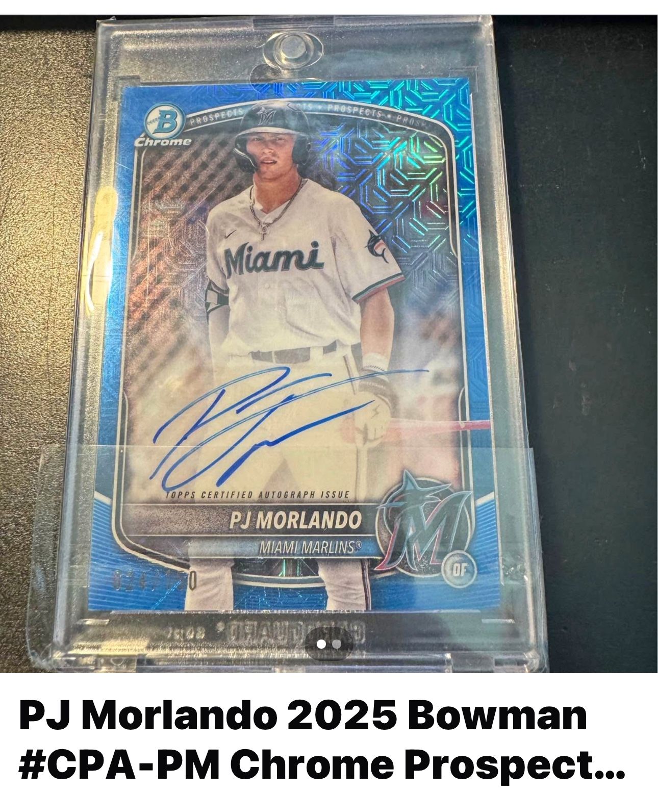 Baseball Card PJ Morlando 2025 Bowman