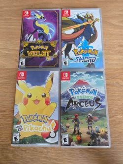Pokemon Switch Games