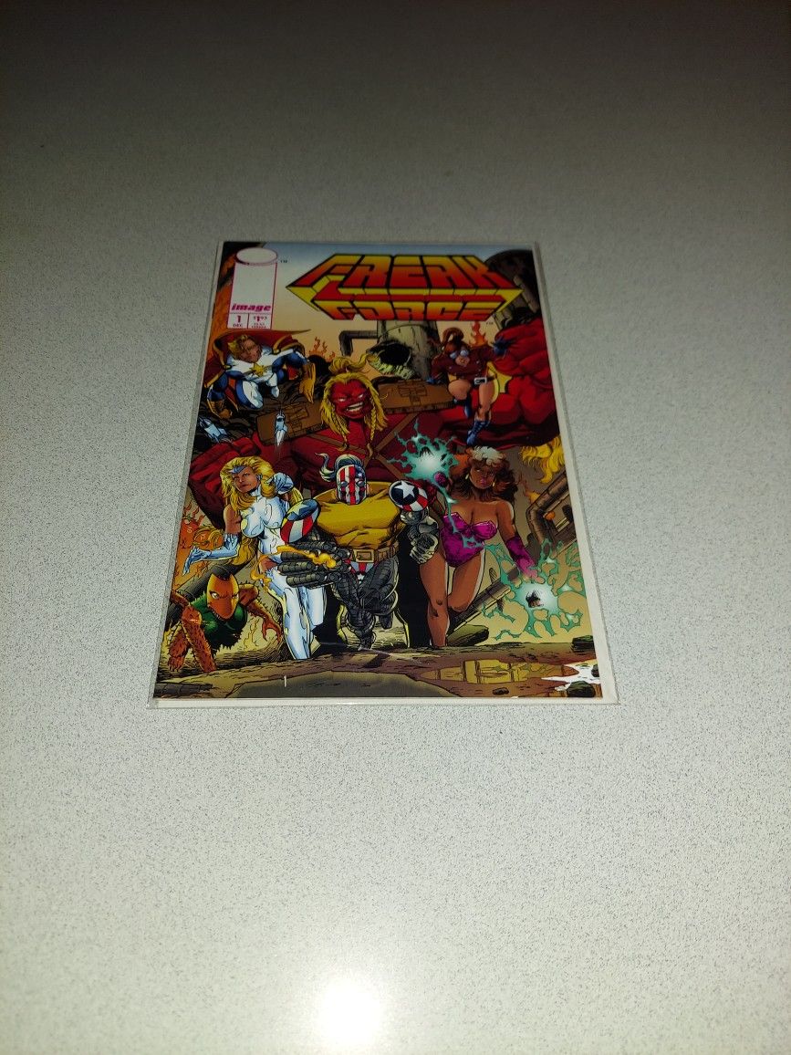 1993 FREAK FORCE #1 COMIC BAGGED AND BOARDED