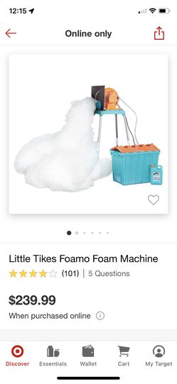 Little Tikes Foamo Foam Machine