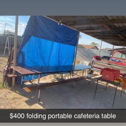 Portable Folding Cafeteria Table