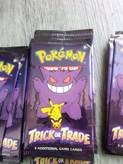 Pokemon packs from Halloween 🎃$$