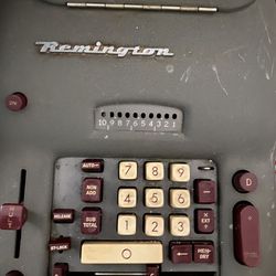 Antique Remington Adding Machine  …Triangle Va 22172
