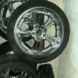 Chrome Rims And Tires