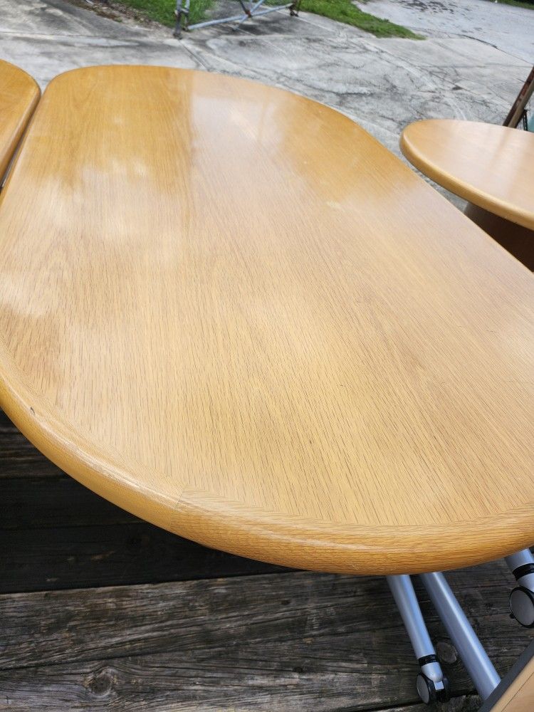 Wood Conference/ Dining Table