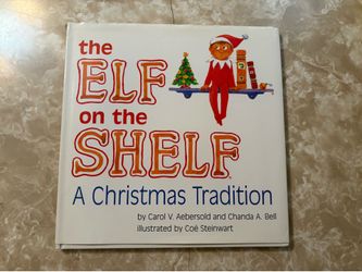 Elf On The Shelf Book - Old Version