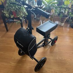 BlessReach All Terrain Foldable Knee Scooter Walker - Economical Knee