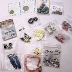Jewelry Making Lot – Charms, Stones, Accessories and More 