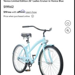 Limited Edition Venice Beach Cruiser 26 Inch Bike