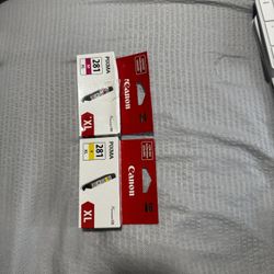 Canon Pixma Ink Yellow XL & Magenta XL