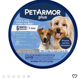 New Pet Armor Plus Flea & Tick Collar 