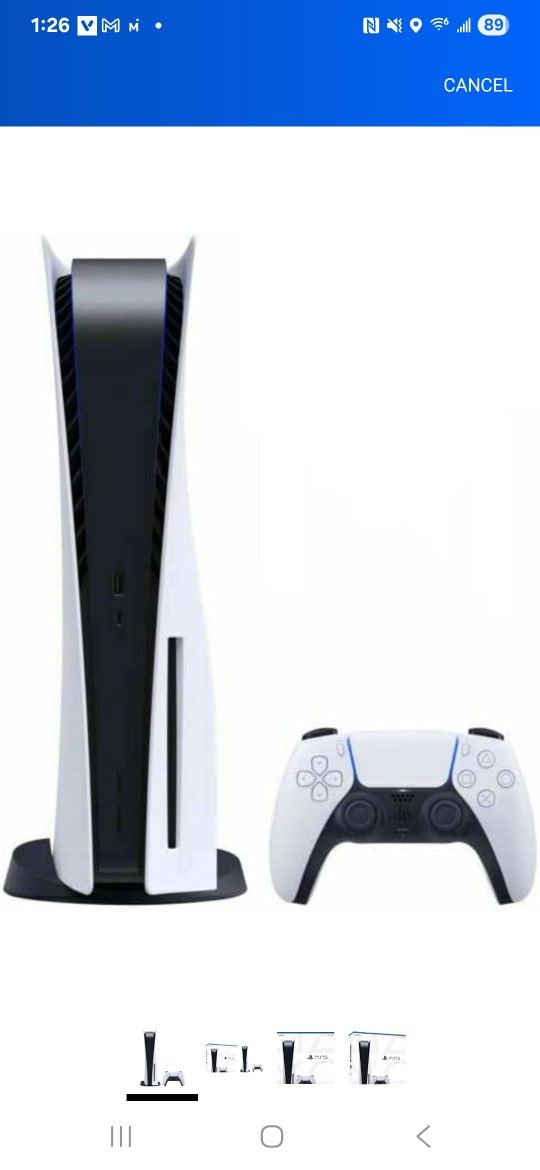 PS5 With Disk Drive And Controller (2020 Model)