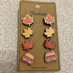 Fall Style Stud Earrings (fashion ) 