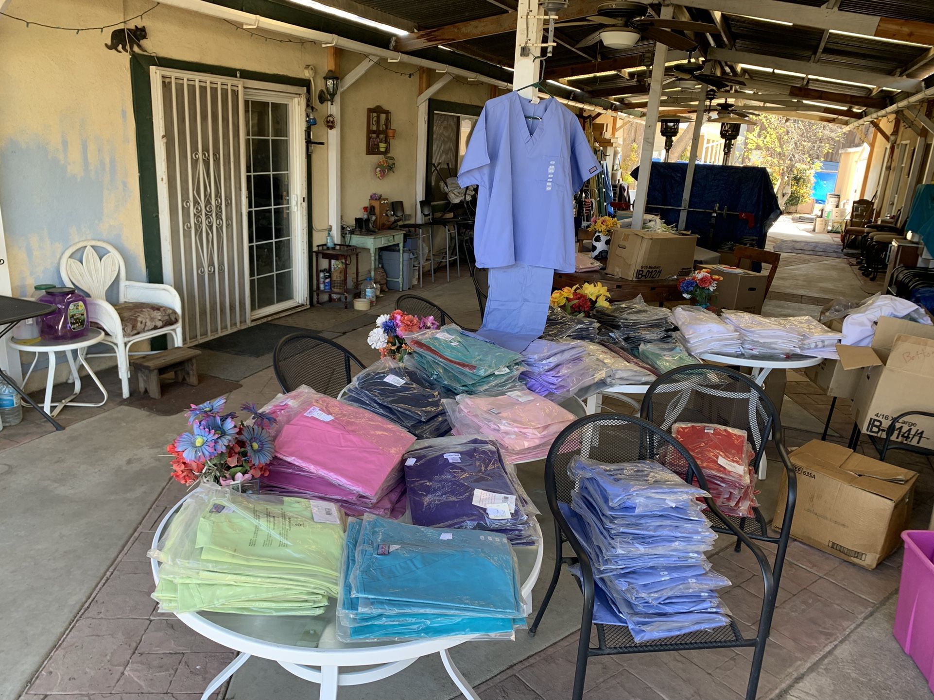Scrub Bottoms ~ Tops. - NEW ~~ $5.00 Each. Chino, Ca
