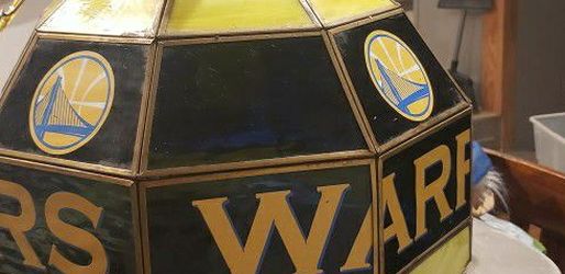 Tiffany Stained Glass Warriors Bar Light