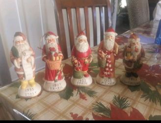 Santa Claus figurines#5. Fullerton.