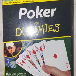 Poker for Dummies (DVD, 2004) - With Chris Moneymaker - Poker Champion - NEW&SEALED 