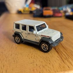 white 2020 Matchbox  #64/100 MBX Jungle 2018 Jeep Wrangler JL
