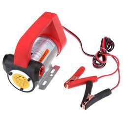 DC12V 155W 40L/Min Oil Diesel Kerosene Fuel Transfer Pump Portable Self Priming