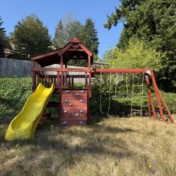 Ceder Swing Set  - Free
