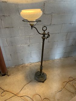 Antique floor lamp