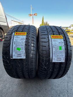 2 NEW TIRES PIRELLI 255/40/19