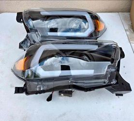 16-22 Toyota Tacoma LED DRL Projector
Headlights Luces Focos Micas Faros Faroles Headlamps