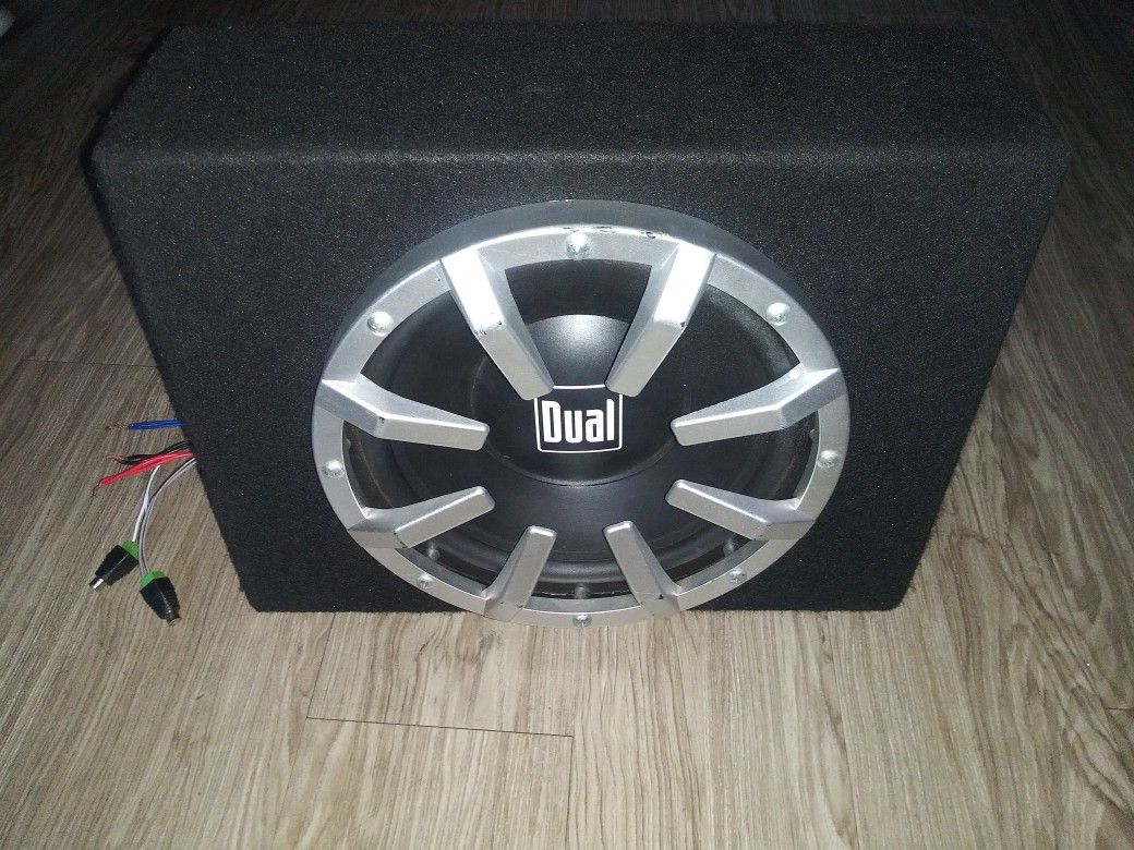 Dual 10 Inch Subwoofer