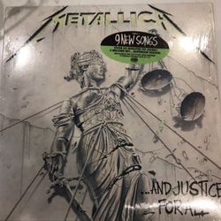 Metallica And Justice for All Vinyl 