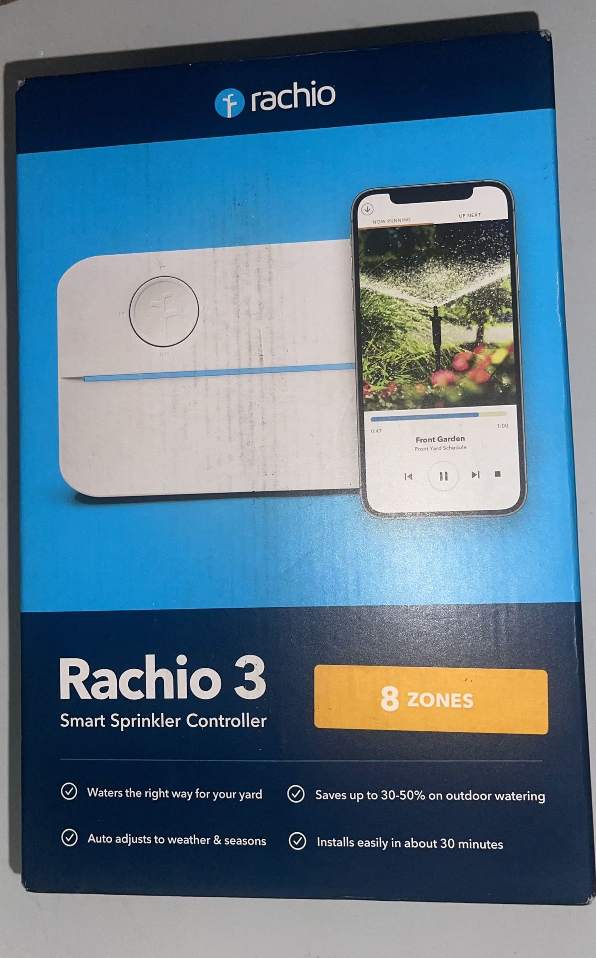 New Rachio 3 Smart Sprinkler Controller 