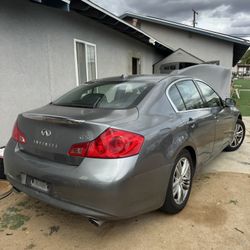 2012 Infiniti  G37 Parts