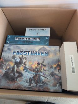 Frosthaven with Map Archive and Card Sleeves