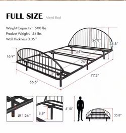 Black Metal Frame Full