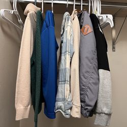 Toddler Boy Long sleeve Shirt/Jackets Size 4-5