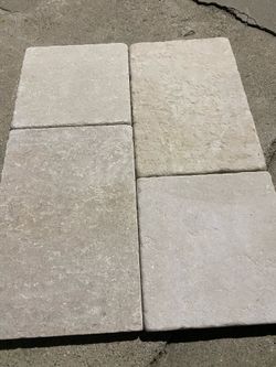 Tiles 8x12  52 pcs  Mas.  8x8  42 piezas  limestone floor material