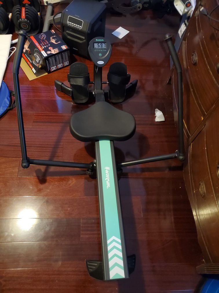 In home rowing machine