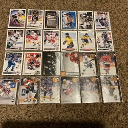 24 Upper Deck 1992 Hockey Cards HOF, Superstars, Rookies & Inserts Gretzky, Lemieux, Sakic, Etc