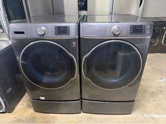🌄⛩️Samsung washer jumbo dryer gas nice set⛩️🌄