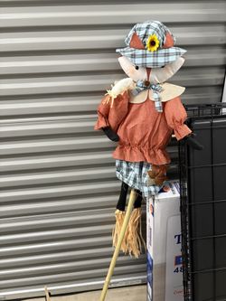 Fox Scarecrow Decor