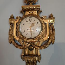 Antique Swedish Wall Clock
